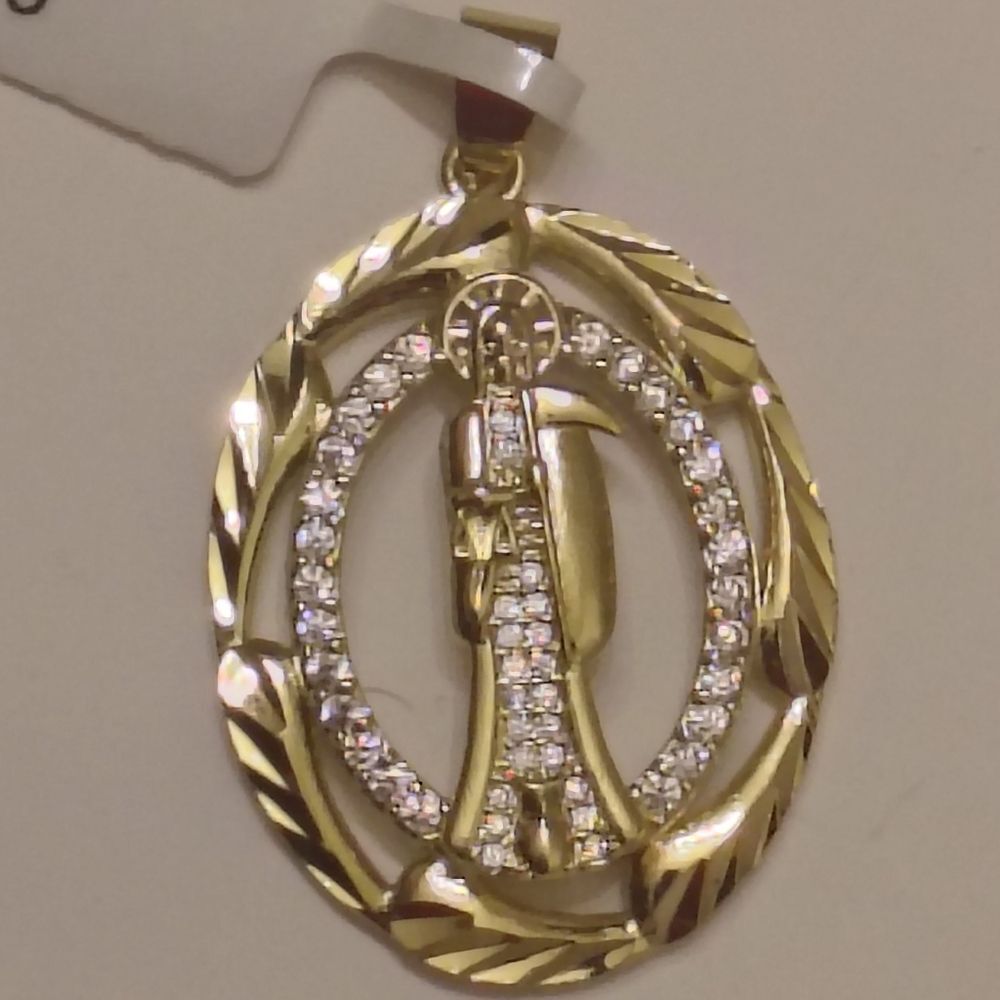 14K Elegant Gold-Filled Pendant